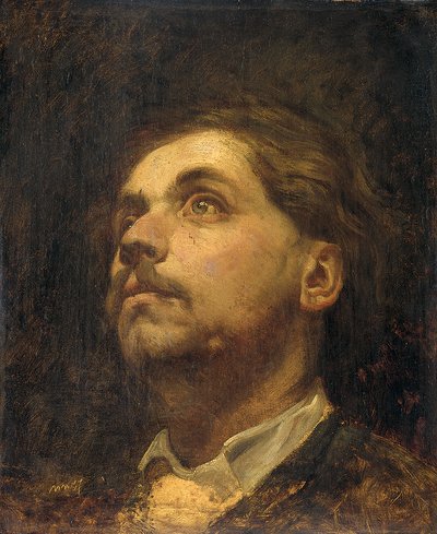 Portrait of Jacob Maris by Matthijs Maris